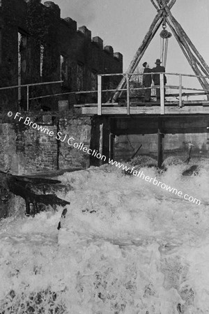 GUSHING WATER IN CANAL